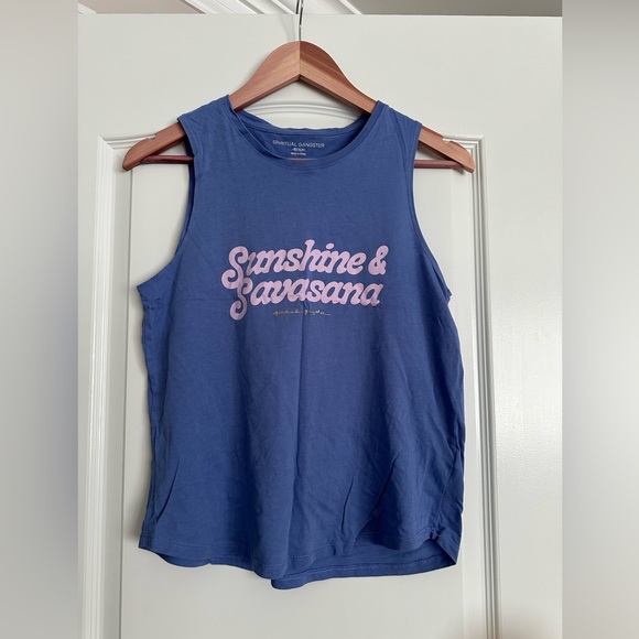 Set of 3 women’s size medium Spiritual Gangster sleeveless tank tops. - Picture 2 of 10